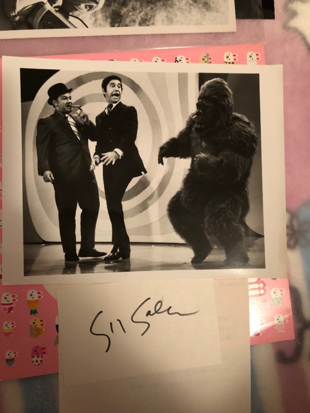 Soupy sales show autograph  CBS hand signed